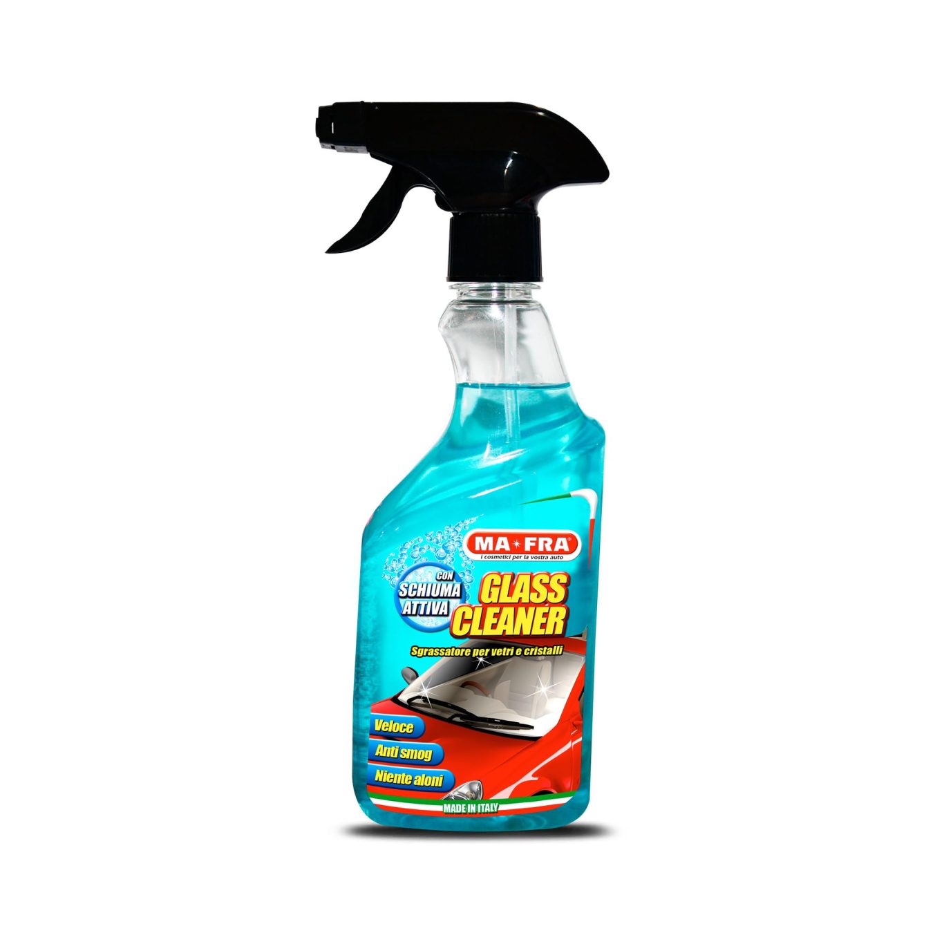 GLASS CLEANER ESPUMA ACTIVA 500ML